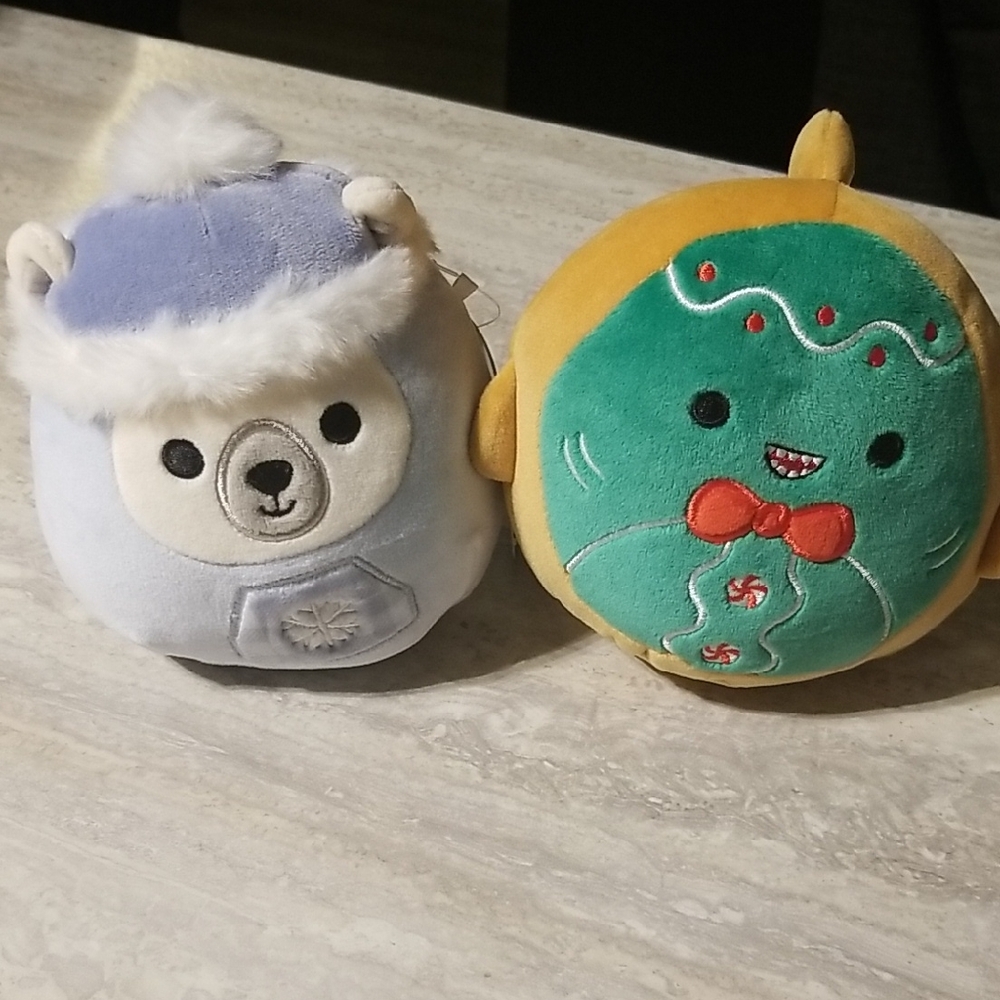 Squishmallows Plush Lot Winter Christmas